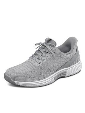 NEW ORTHOFEET Kita Hands-Free Women’s Sneakers – Gray Size 7.5 Lace-Up Athletic